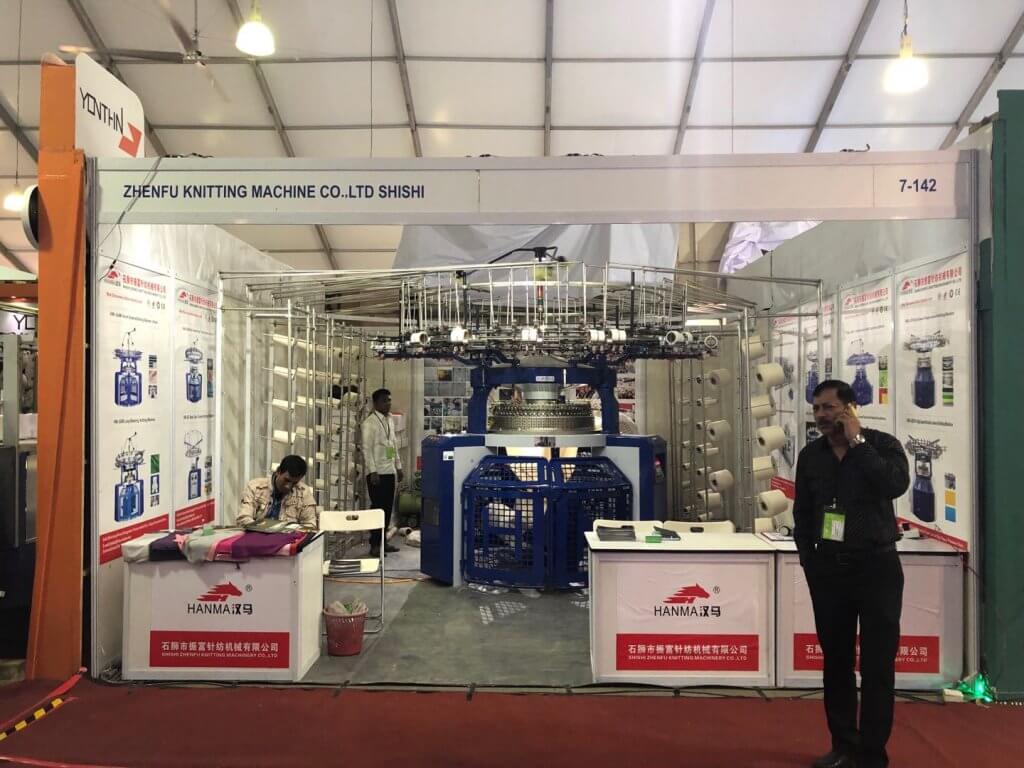 HANMA CIRCULAR KNITTING MACHINE IN Bangladesh EXHIBITION 2019 03