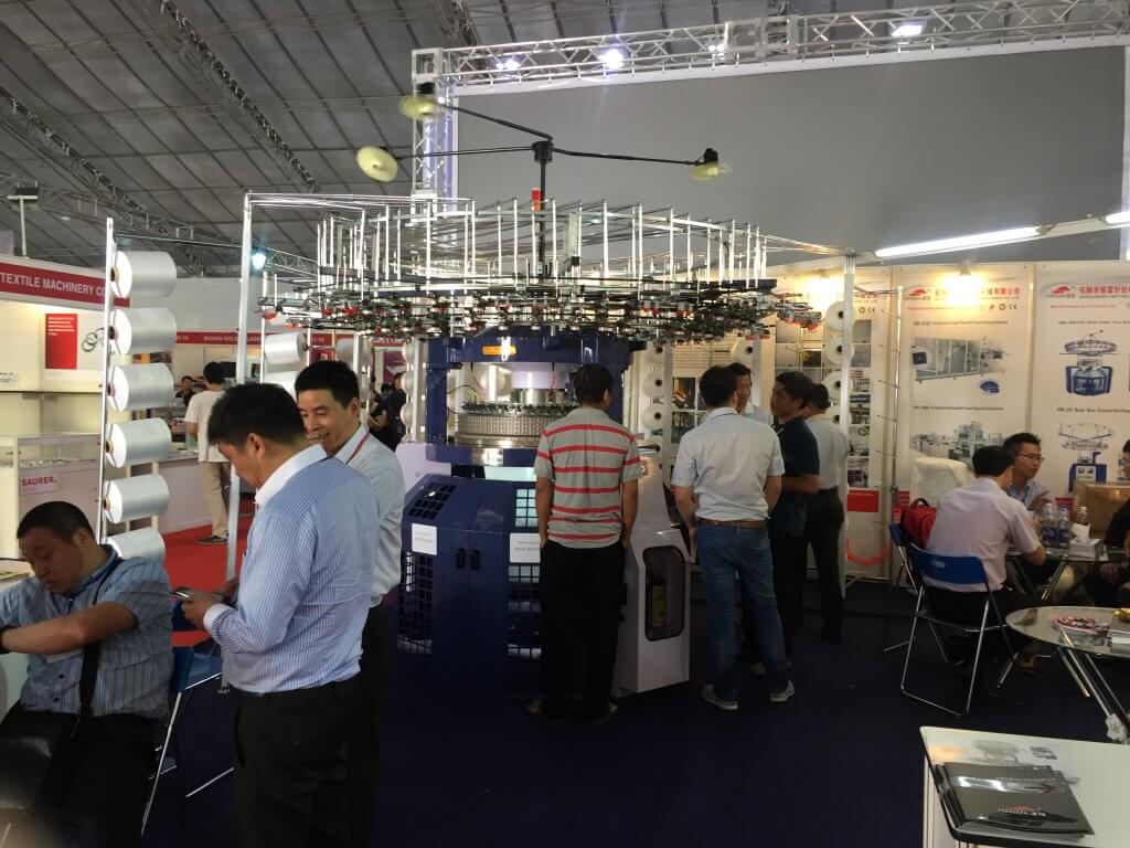 HANMA CIRCULAR KNITTING MACHINE IN Vietnam EXHIBITION 2016 02