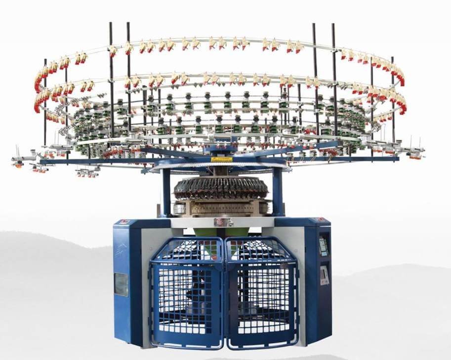 COMPUTERIZED SINGLE JERSEY AUTO-STRIPER CIRCULAR KNITTING MACHINE